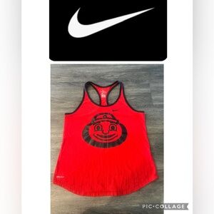 Nike Brutus Buckeye Red Muscle Tee